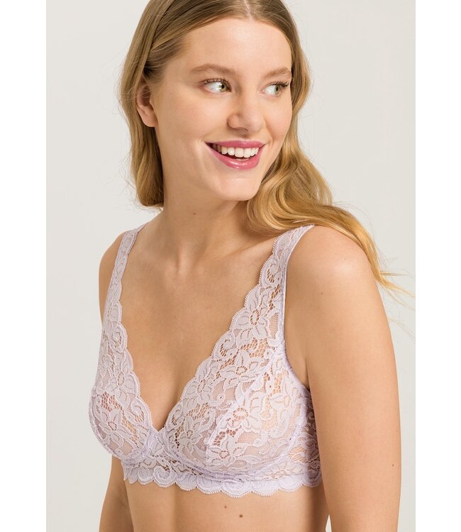 Hanro Moments Soft Cup Bra  Lupine Love (071465)