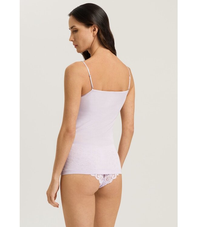 Hanro Moments Spaghetti Top Lupine Love (071484)