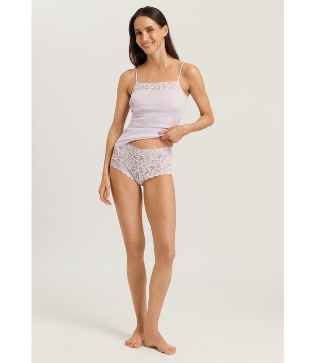 Hanro Moments Spaghetti Top Lupine Love (071484)