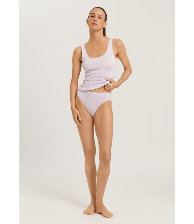 Hanro Cotton Seamless Tank Top Lupine Love (071604)