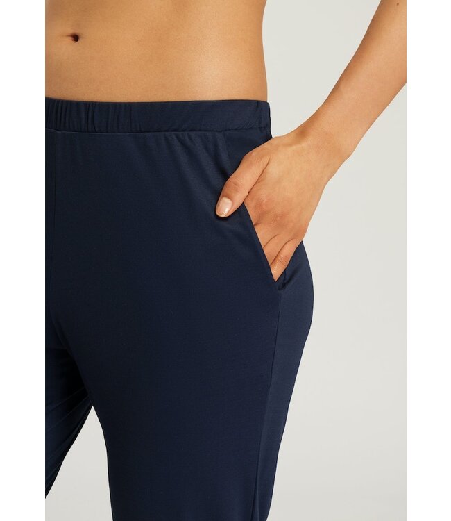 Hanro Grand Central Long Pants Deep Navy (077409)