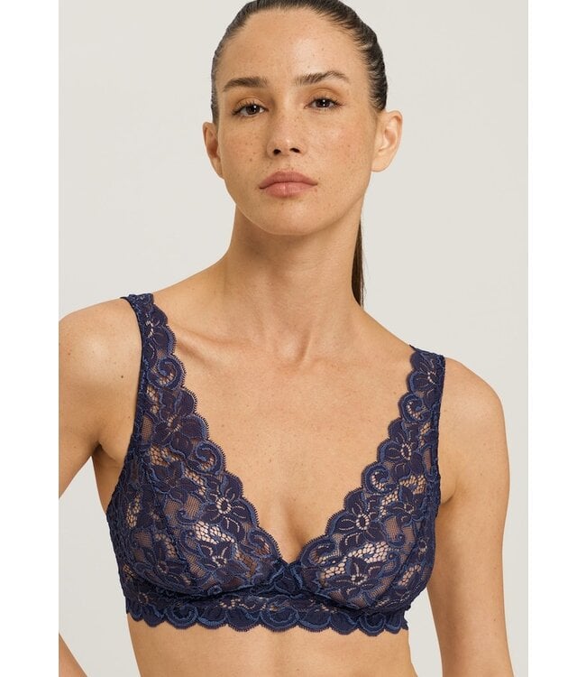 Hanro Moments Soft Cup Bra  Deep Navy (071465)