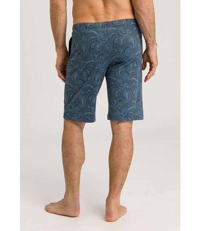 Hanro Night & Day Short Pants Aqua Paisley (075513)