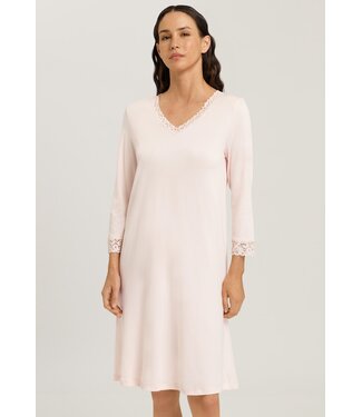 Hanro Moments 3/4 Sleeve Nightdress Chrystal Pink (NEW BASIC)