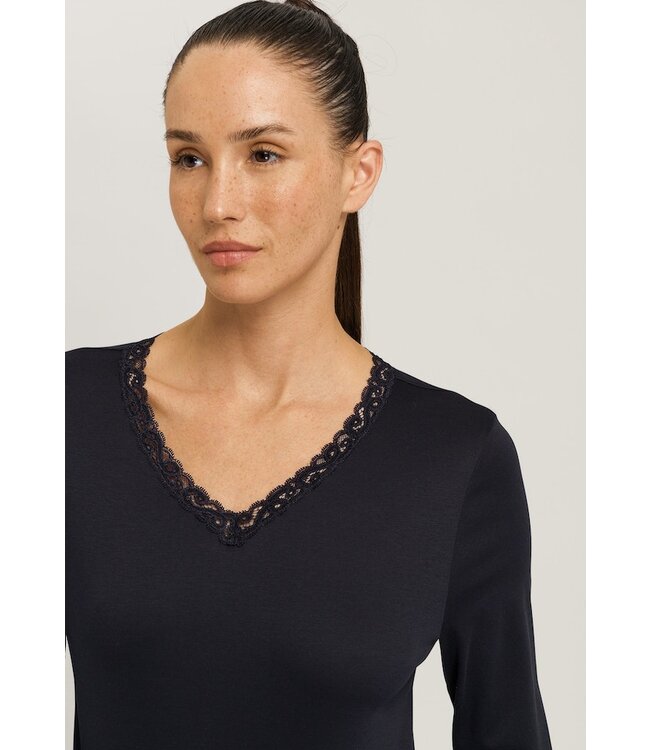 Moments Long Sleeve Pajama Black (077041)