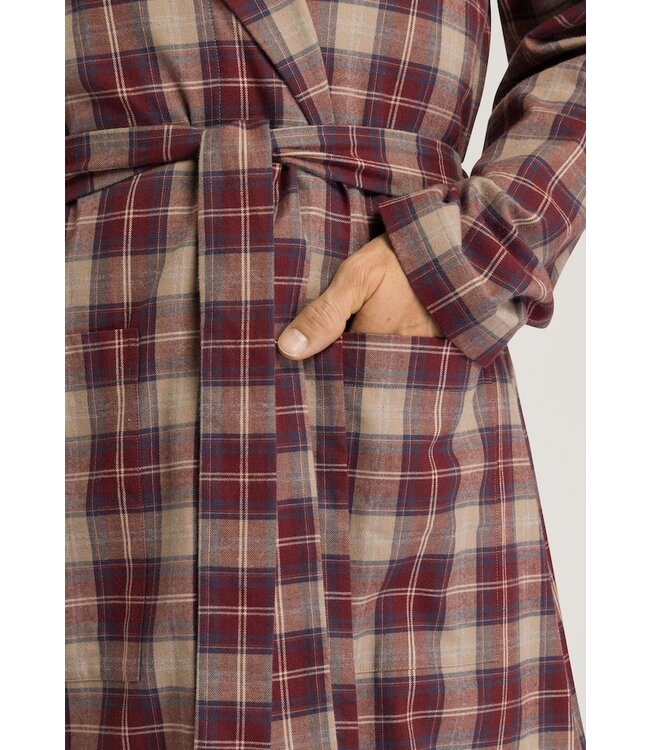 Hanro Cozy Comfort Robe Homey Check (075729)