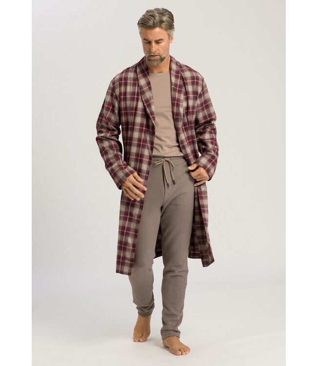 Hanro Cozy Comfort Robe Homey Check (075729)