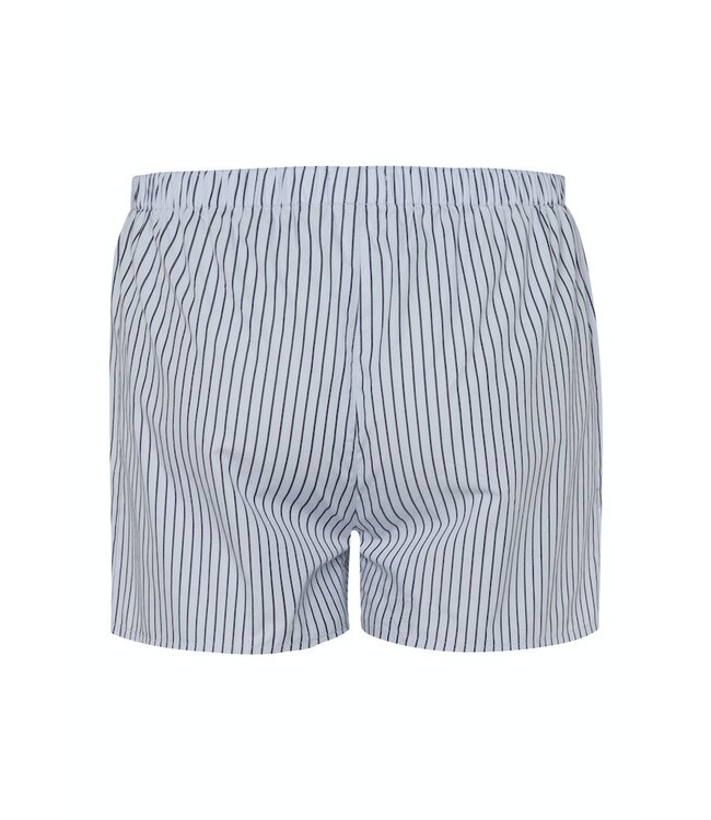 Hanro Fancy Woven Boxer Light Grey Stripe (074013)