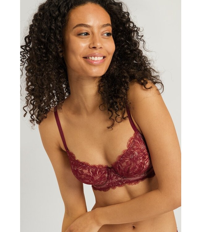 Hanro Solene U/Wire Bra Secret Berry (070956)