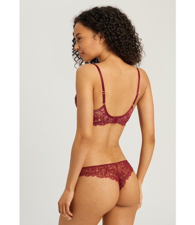 Hanro Solene U/Wire Bra Secret Berry (070956)