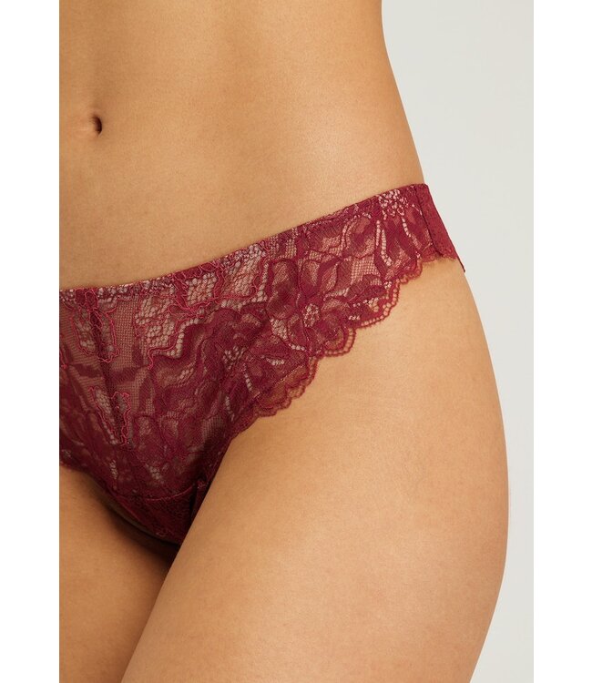 Hanro Solene Thong Secret Berry (070957)