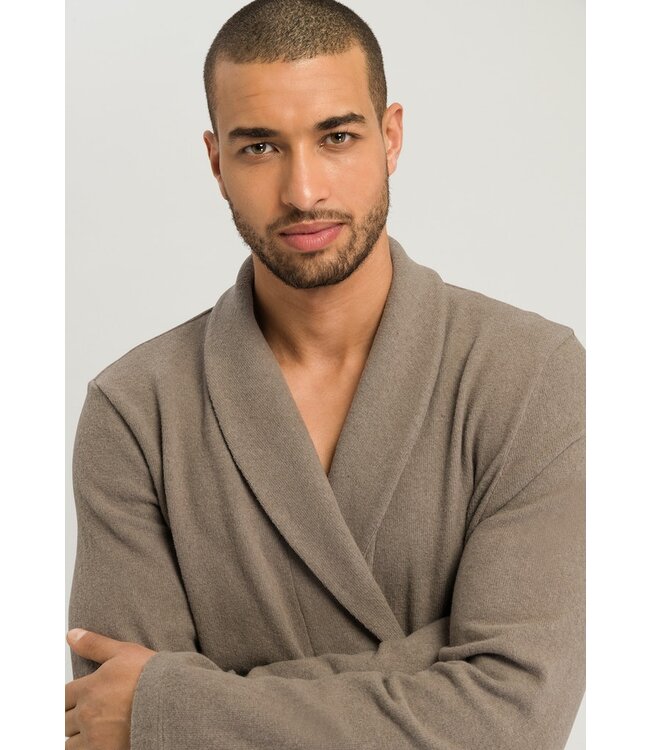Hanro Cozy Comfort Robe Mocha Stone (075728)