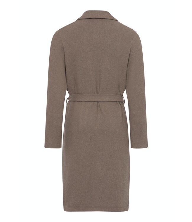 Hanro Cozy Comfort Robe Mocha Stone (075728)