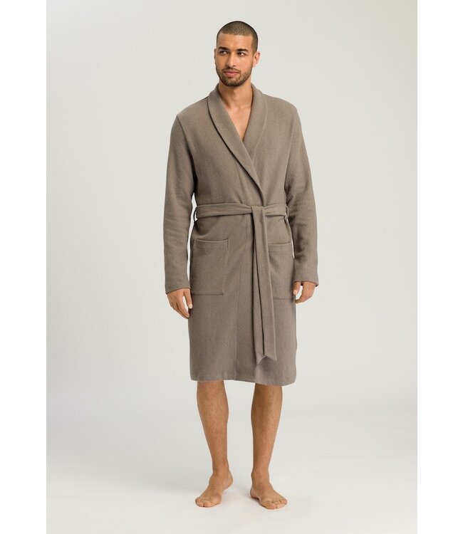 Hanro Cozy Comfort Robe Mocha Stone (SALE)