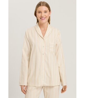 Hanro Loungy Nights Long Sleeve Multicolor Stripe (SALE)