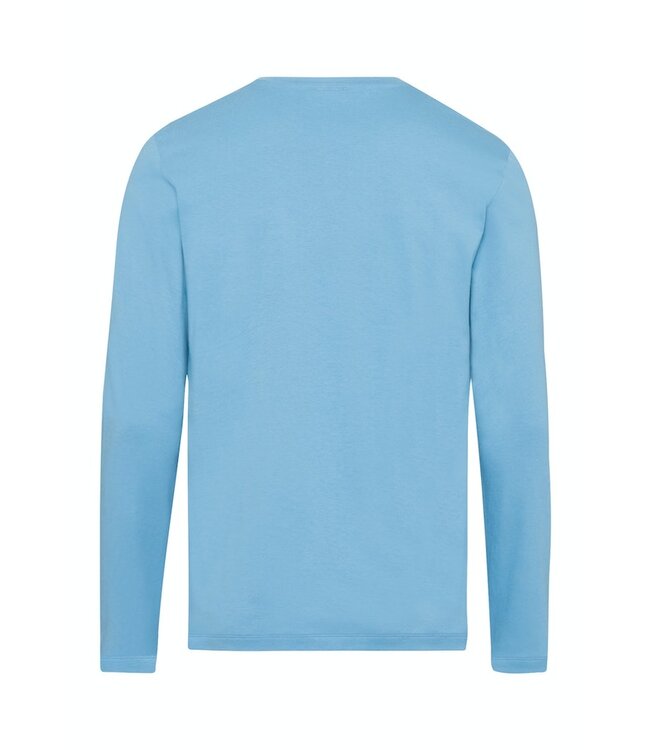 Hanro Living Shirts Long Sleeve Bonnie Blue (075053)