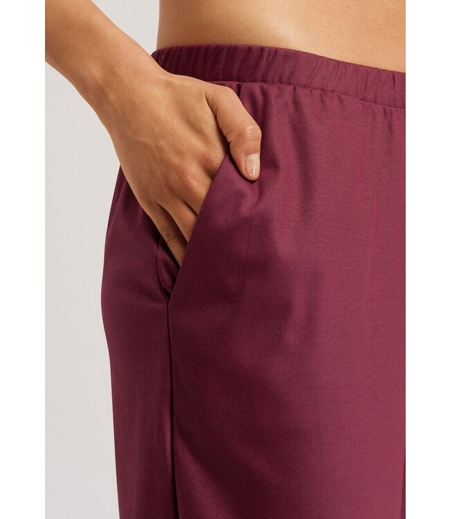 Hanro Eleni Long Pants Ruby Wine (074986)