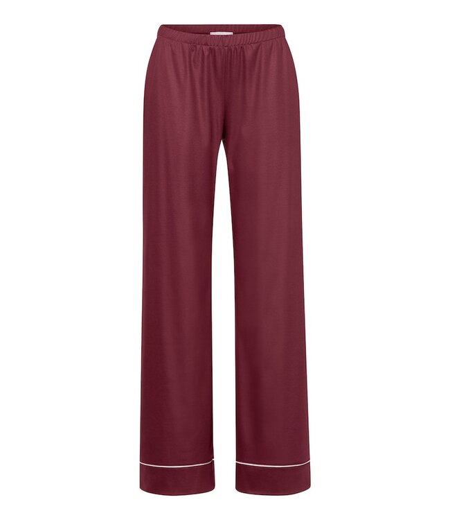 Hanro Eleni Long Pants Ruby Wine (074986)