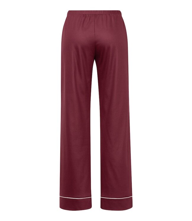 Hanro Eleni Long Pants Ruby Wine (074986)