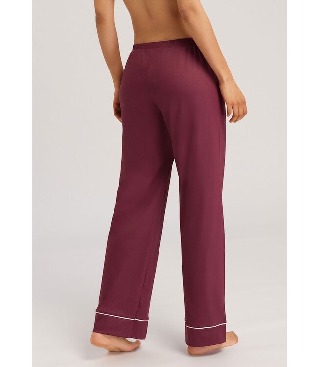 Hanro Eleni Long Pants Ruby Wine (074986)