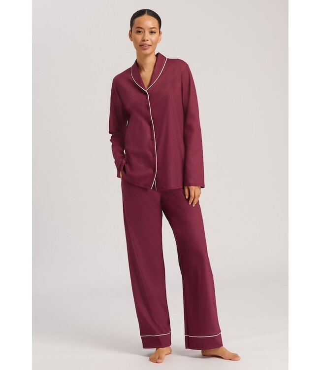 Hanro Eleni Long Pants Ruby Wine (074986)