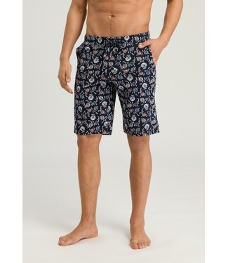 Night & Day Short Pants Navy Botany Print (NEW TREND)