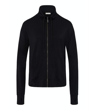 Hanro Balance Jacket Black Beauty