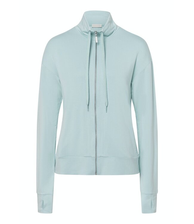 Hanro Balance Jacket Sterling Blue (078788)