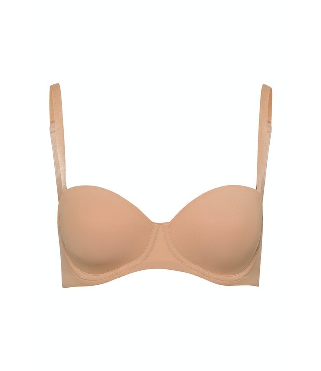 Allure Padded Bandeau Bra Nude (071732)