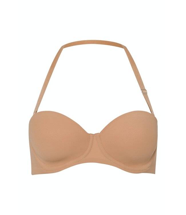 Allure Padded Bandeau Bra Nude (071732)