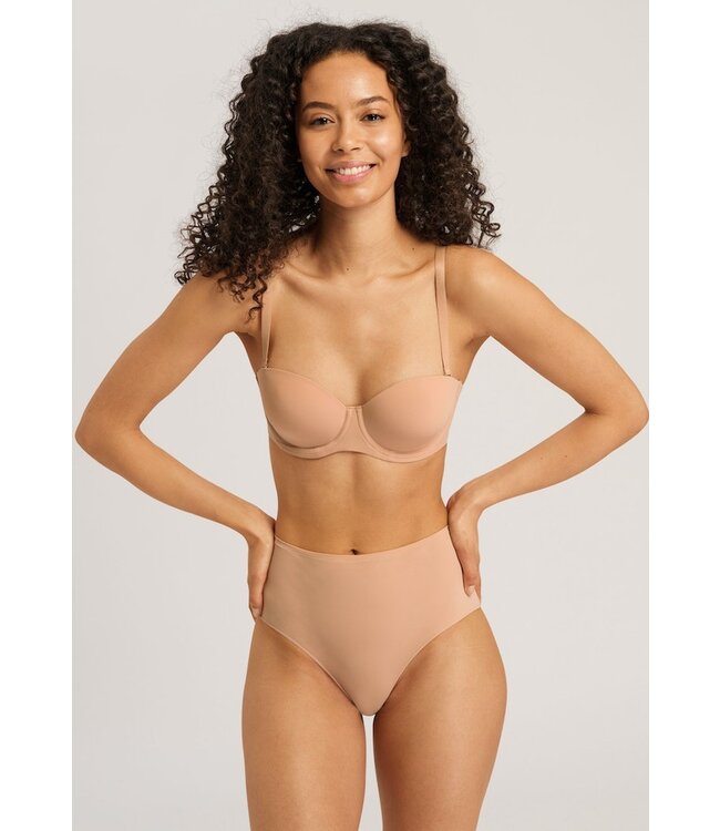 Allure Padded Bandeau Bra Nude (NEW BASIC)