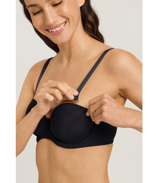 Allure Padded Bandeau Bra Black (071732)