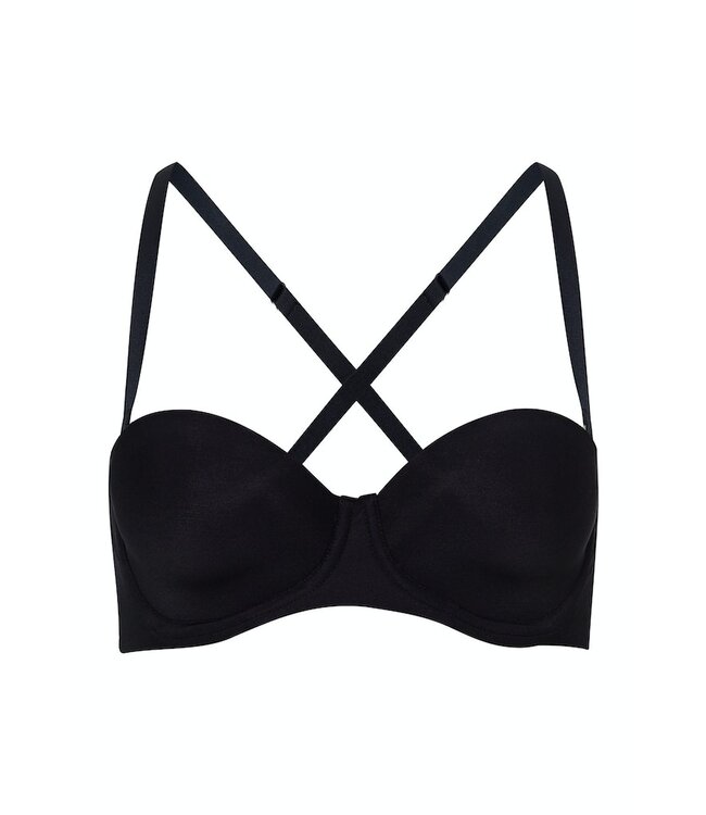 Allure Padded Bandeau Bra Black (071732)