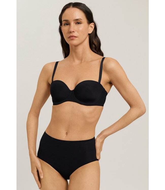 Allure Padded Bandeau Bra Black (NEW BASIC)