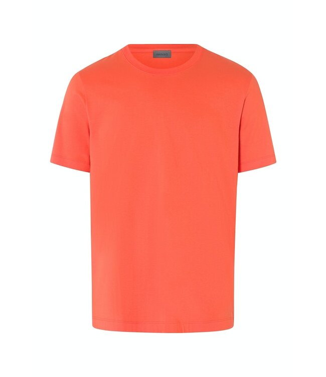 Hanro Living Short Sleeve Shirt Tigerlily (075050)