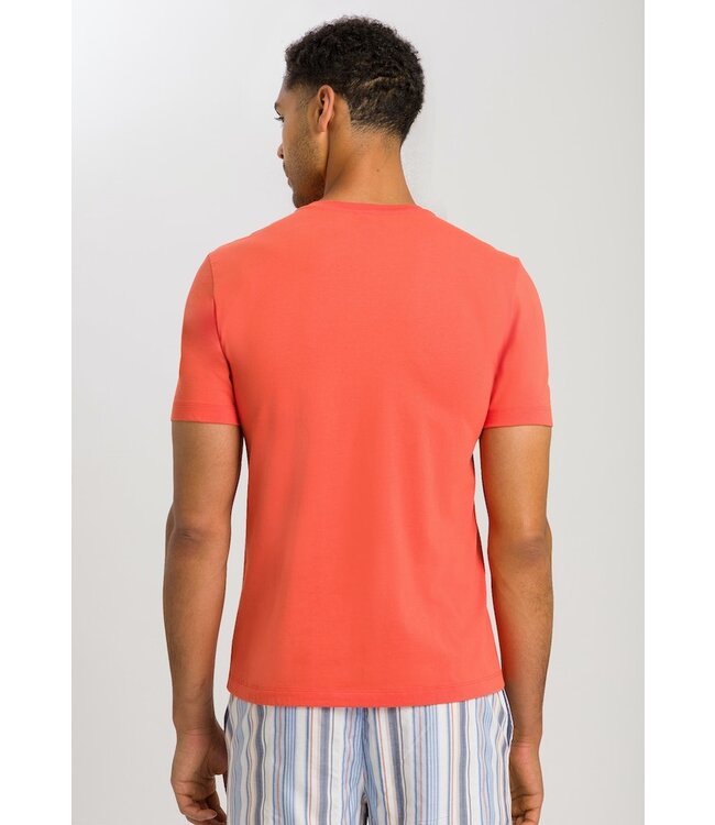 Hanro Living Short Sleeve Shirt Tigerlily (075050)