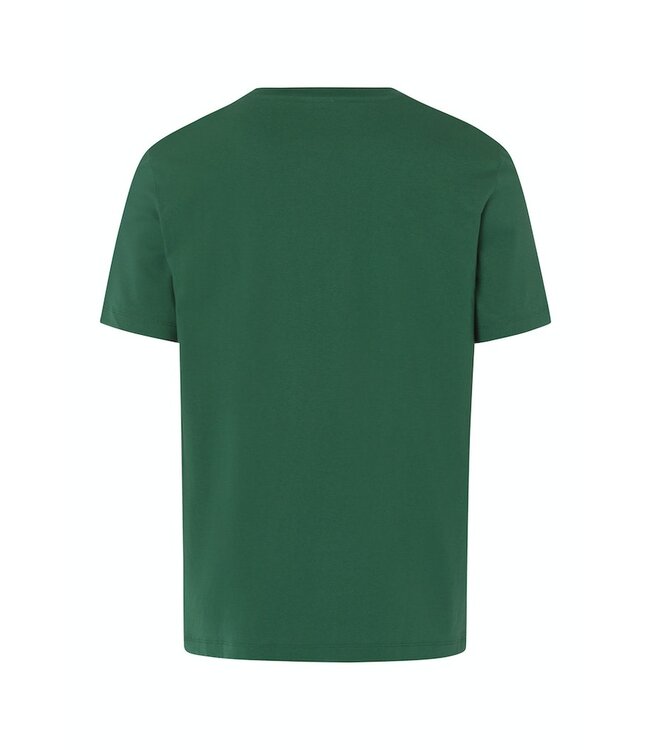 Hanro Living Short Sleeve Shirts Leaf Green  (075050)