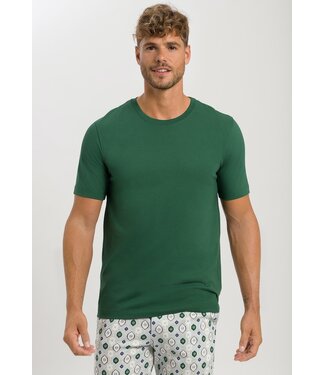 Hanro Living Short Sleeve Shirts Leaf Green