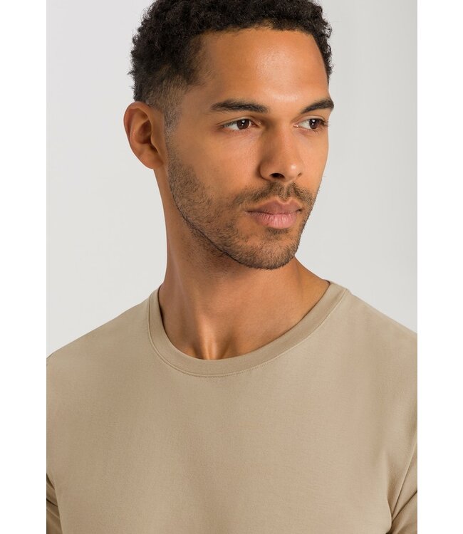 Hanro Living Short Sleeve Shirt Savanna (075050)