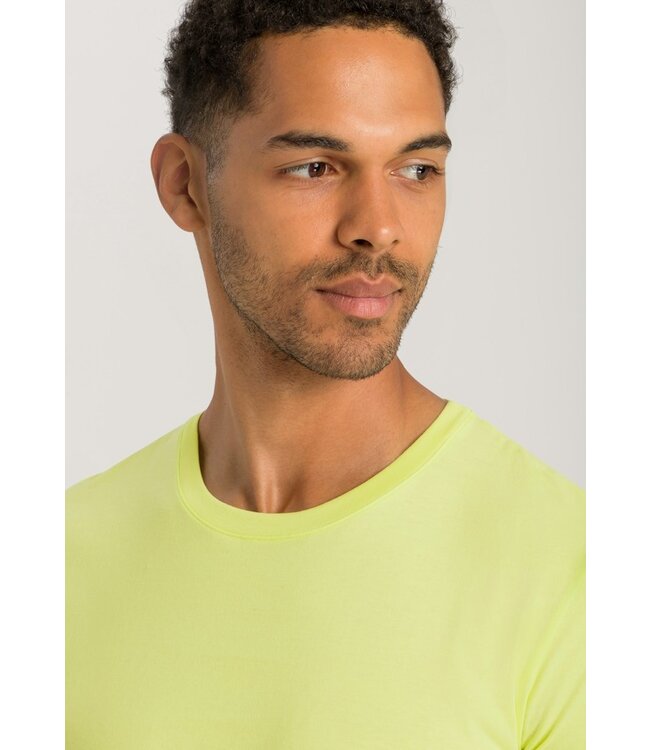 Hanro Living Short Sleeve Shirt Sunny Lime (075050)