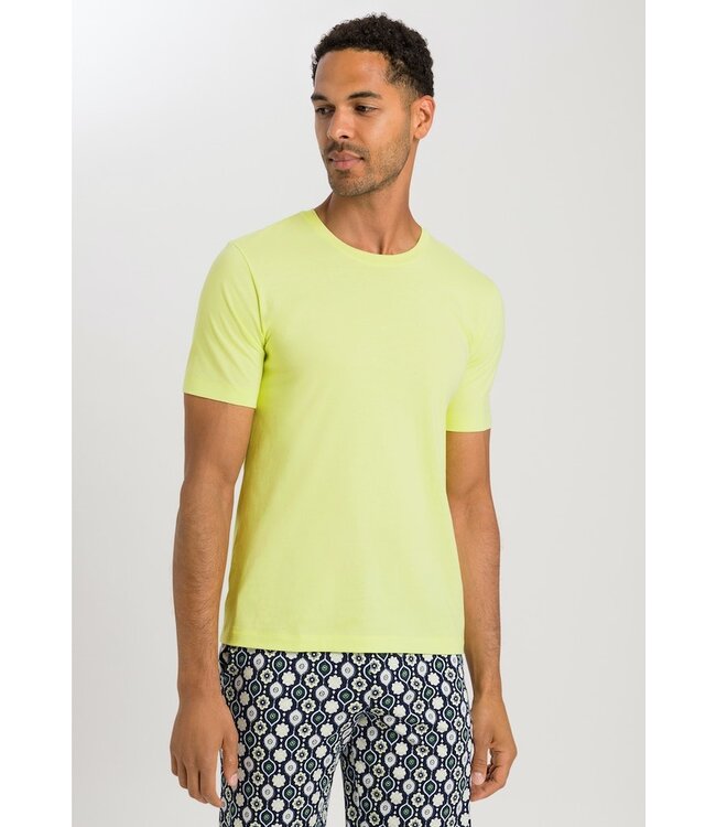 Hanro Living Short Sleeve Shirt Sunny Lime (075050)