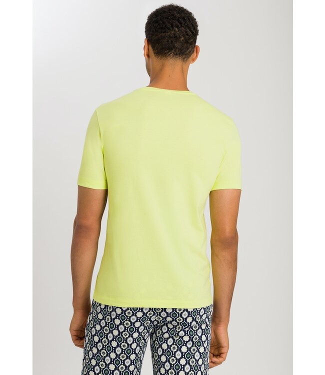 Hanro Living Short Sleeve Shirt Sunny Lime (075050)