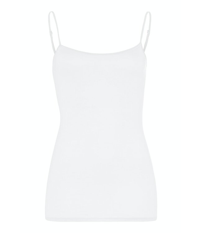 Hanro Ultralight Spaghetti Top White (071343/071820)