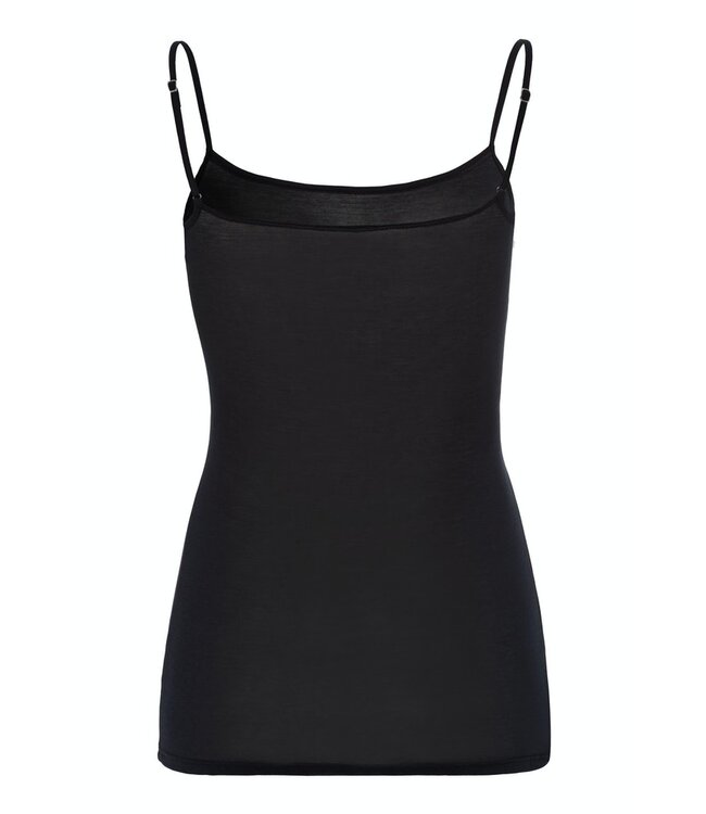 Hanro Ultralight Spaghetti Top Black (071343/071820)