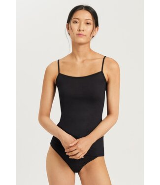 Hanro Ultralight Spaghetti Top Black