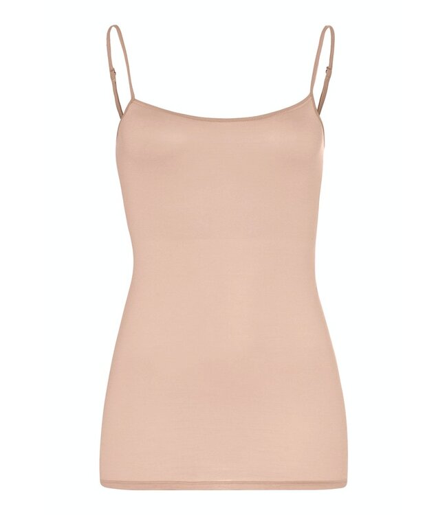 Ultralight Spaghetti Top Beige (071343/071820)