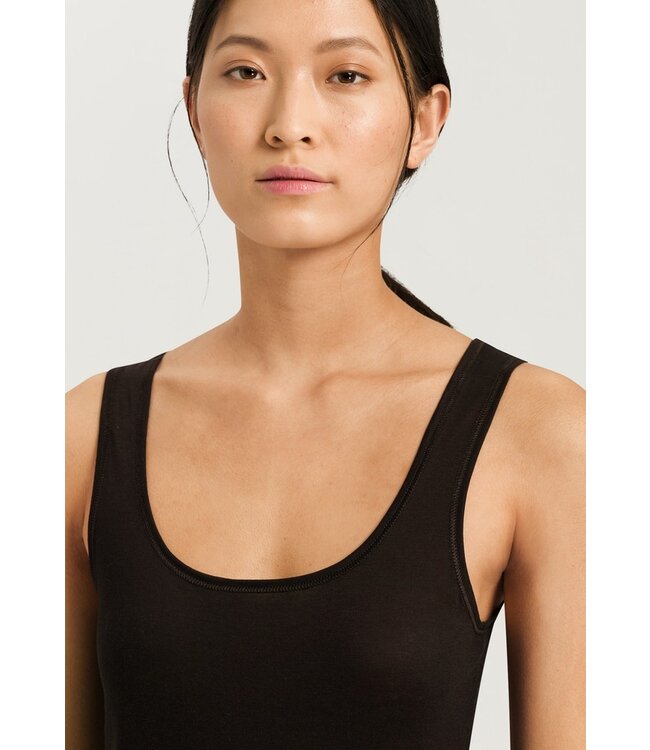 Hanro Ultralight Tank Top Black (071344/071821)