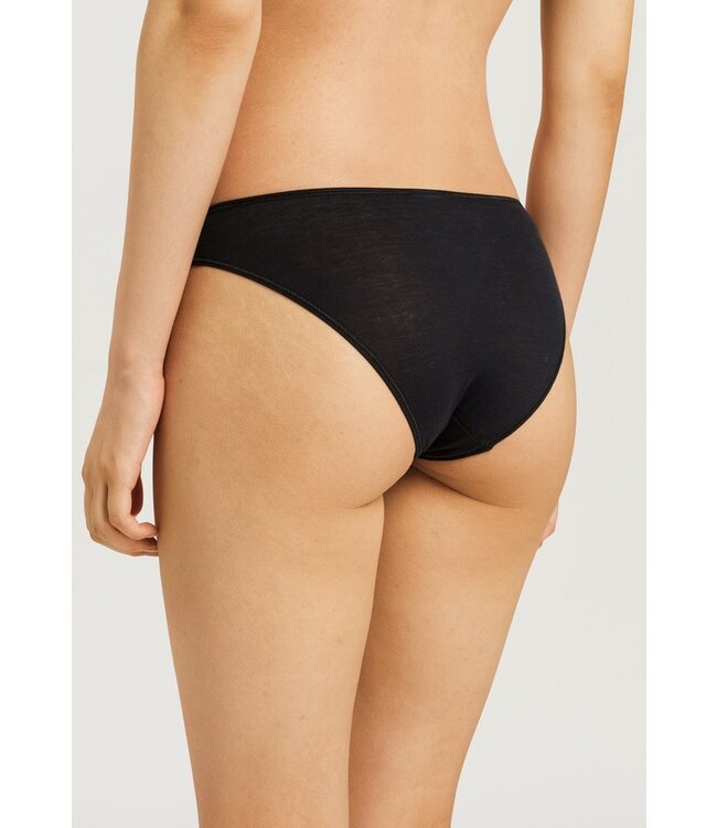 Hanro Ultralight Mini Brief Black (071818/071340)