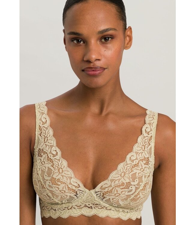 Hanro Moments Soft Cup Bra  Moss Green (071465)