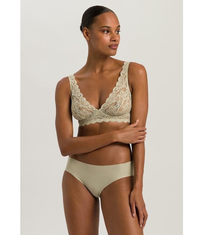 Hanro Moments Soft Cup Bra  Moss Green (071465)